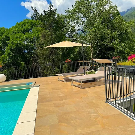 The Comfortable House With Big Pool In The Center Of *